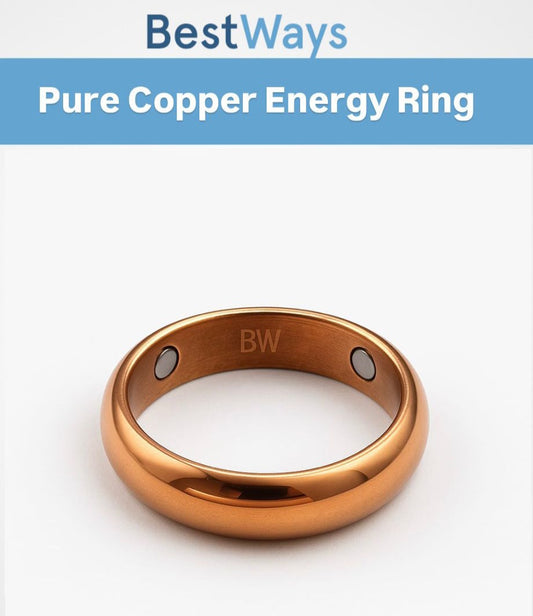 BestWays Pure Copper Magentic Energy Ring – Simple Design, Powerful Effect