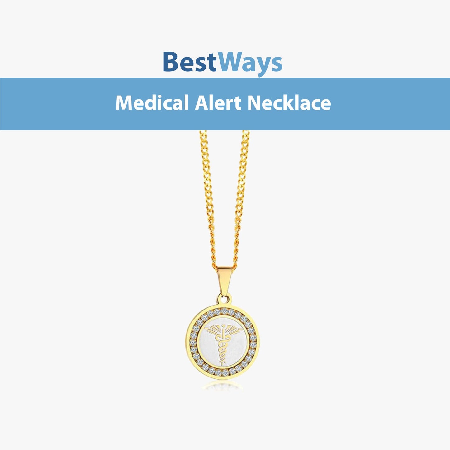 BestWays Medical Alert Necklace