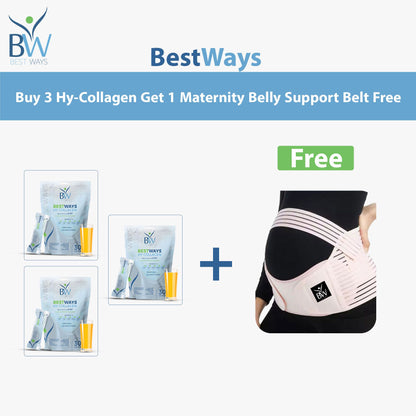 Maternal Glow & Support Bundle | 3 HY Collagen