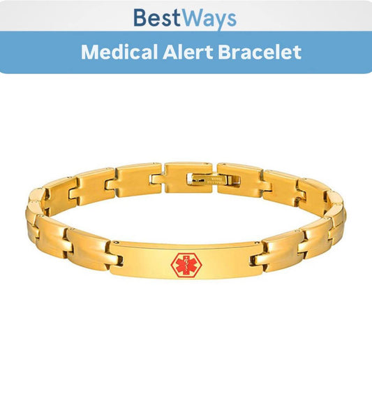 BestWays Medical Alert Bracelet – Where Safety Meets Style