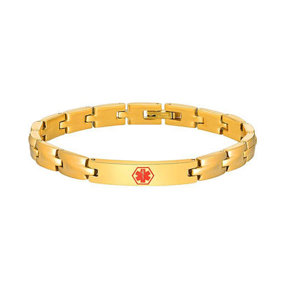 Bracelet d'alerte médicale BestWays : la sécurité et le style