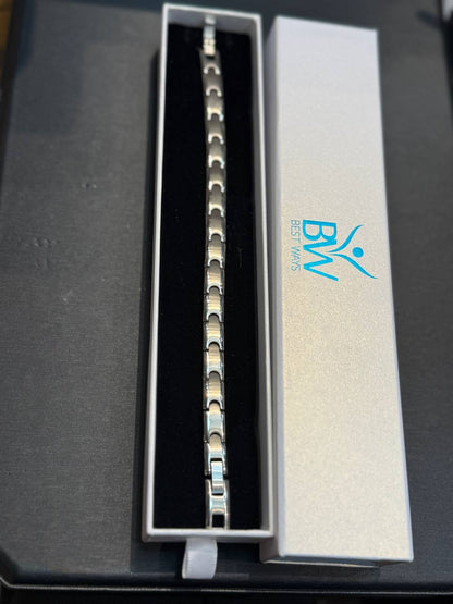 Titanium Energy Bracelet|Wellness with Style