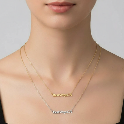Custom Name Jewelry – Your Name, Your Style| Git to Your Self or Your Loved Ones (Price will be determined based on Your Choice)