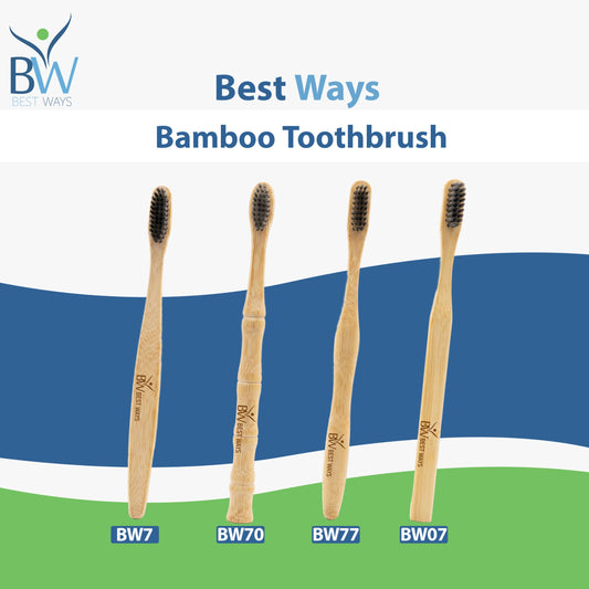 Coming Soon:                 Bamboo Toothbrush – Eco-Friendly Natural Bamboo Toothbrush with Soft Charcoal Bristles | Sustainable Oral Care