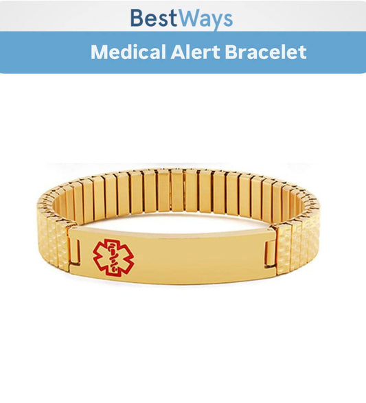BestWays Medical Alert Bracelet – Where Safety Meets Style